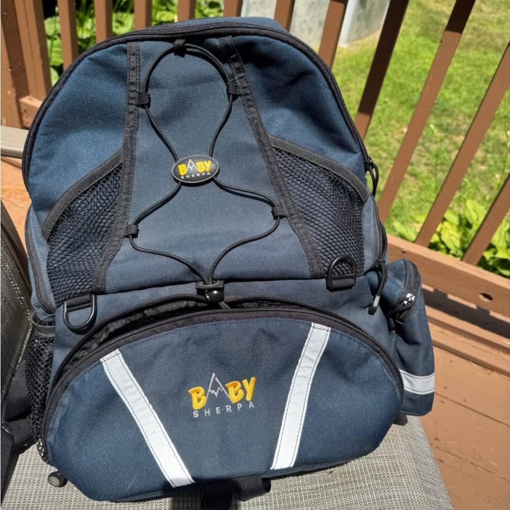 Baby Sherpa HTF Backpack for Traveling with cooler pocket